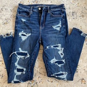 American Eagle High rise jeggings